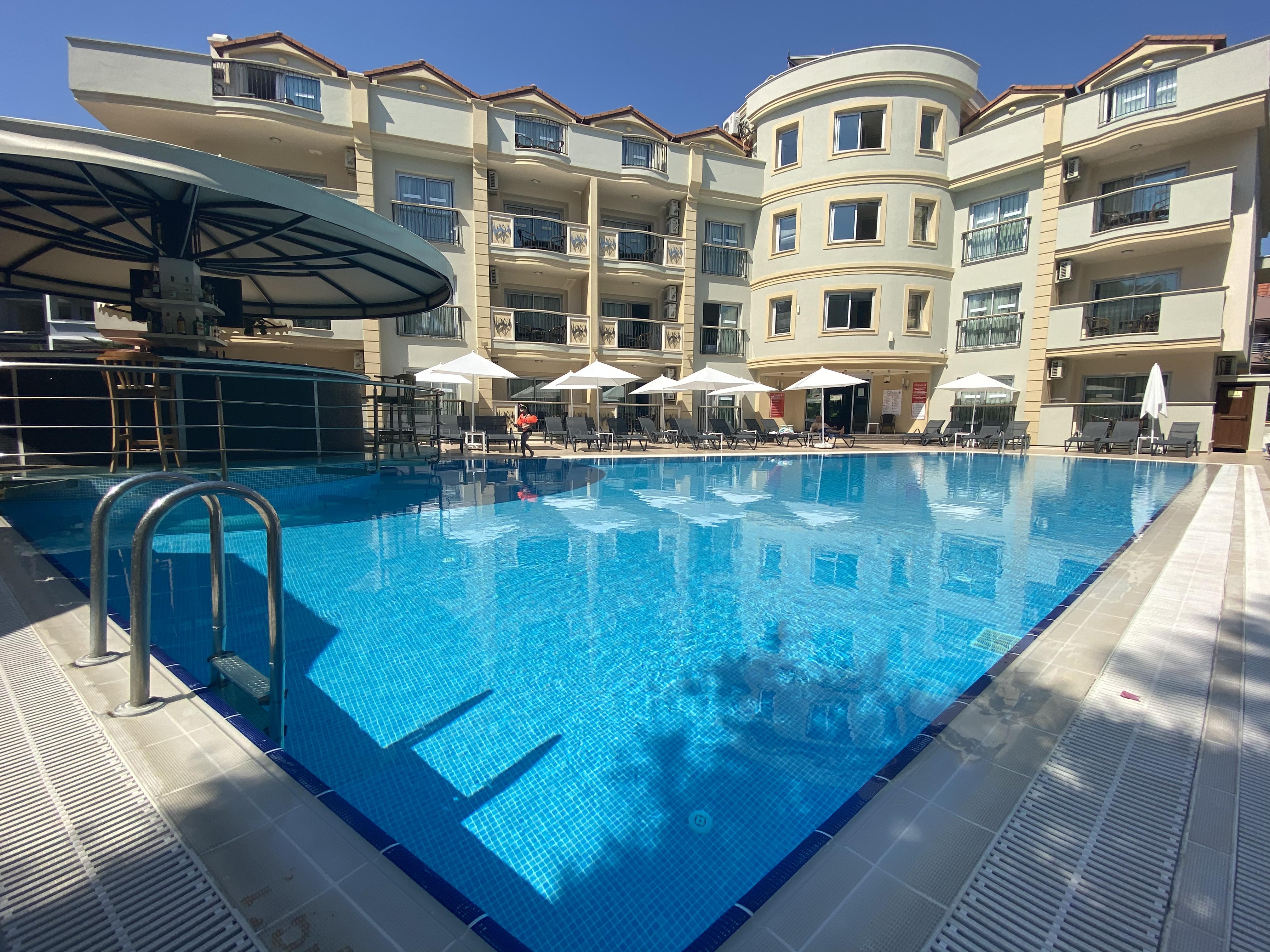 Club Karakas Apart Otel マルマリス エクステリア 写真